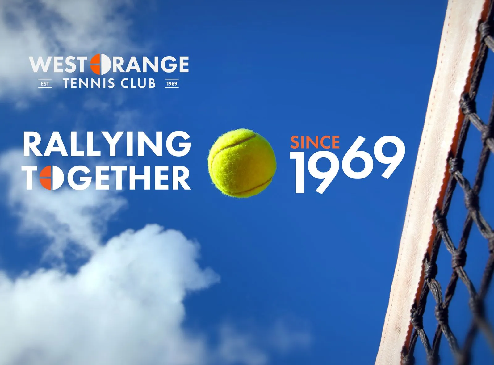 West Orange Tennis Club branding project by CUDO Agency